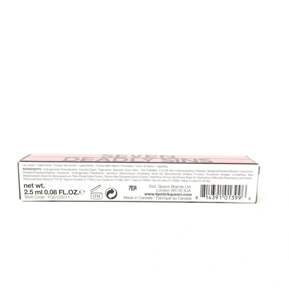 Lipstick Queen 7 Deadly Sins Lip Gloss Indolence